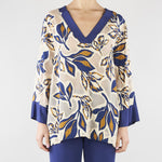 Blusa Crema-Blu a fantasia D3284268 41 CLIPS 