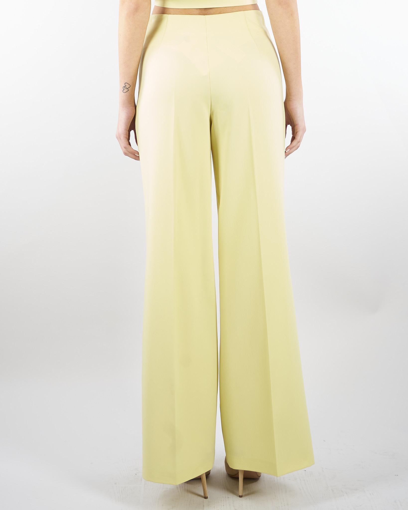 Pantalone Lime in tela fluida PA03001TTEL0015 V0774 SIMONA CORSELLINI 