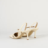 Slingback Vaniglia in pelle 324 15 WO MILANO 