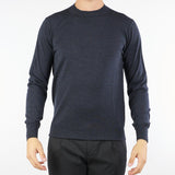 Maglia Antracite in pura lana merinos finezza 16 A001F001 8928 PAOLO PECORA 