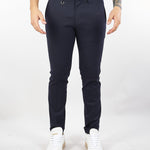 Pantalone Roxy Blu in fresco lana GC1PFW25266842 E044 GOLDEN CRAFT 