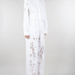Camicia Bianco con ricamo ajour NS235 01 NO SECRETS 