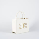 Borsa Tote piccola Milk con logo BS33A56E2 DZ9 ELISABETTA FRANCHI 