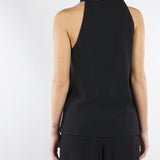 Top all'americana Nero in envers satin MLTDALMATA 2 MARELLA 