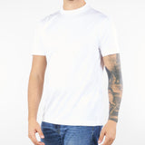 T-shirt Bianco in cotone elasticizzato L1TFW25266567 A001 LOW BRAND 