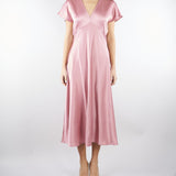 Abito Rosa in satin MLLFALANGE 2 MARELLA 