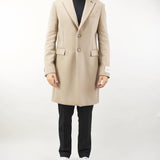 Cappotto in lana monopetto Paoloni