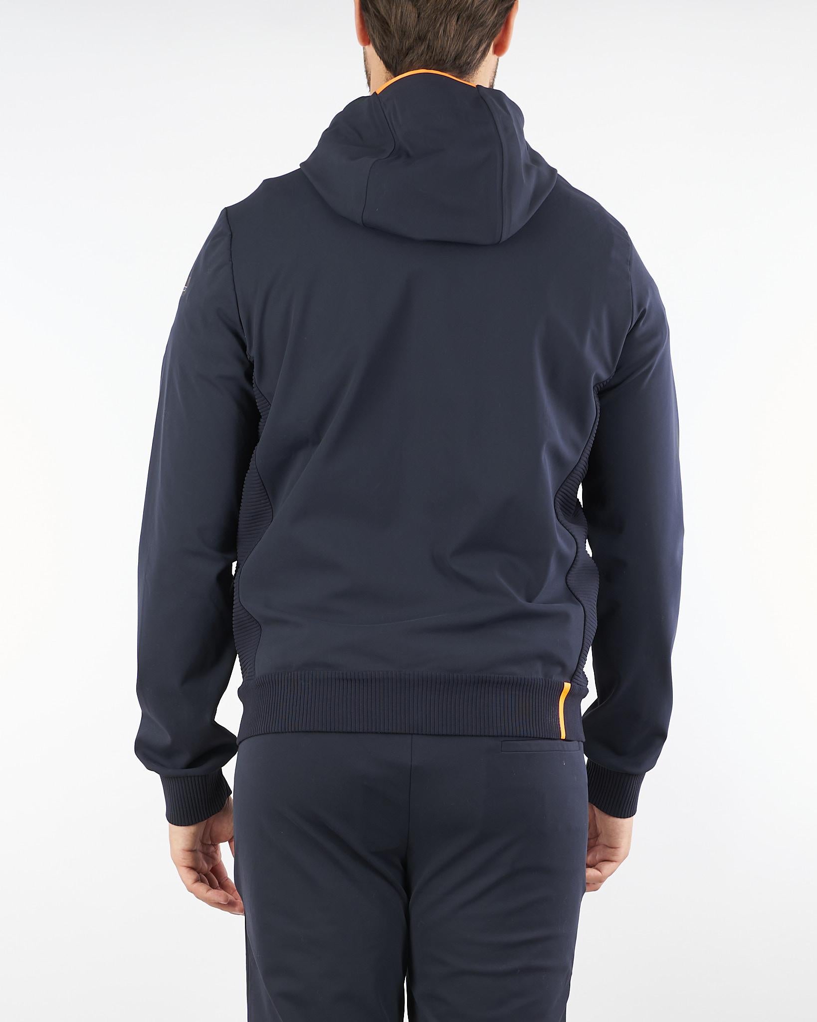 Felpa Blu Surflex Winter Soft Touch Hood Zip Fleece W25192 60 RRD 