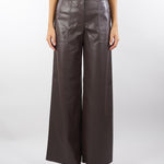 Pantalone Moka in ecopelle Eleven ELEVEN 650 NENETTE 