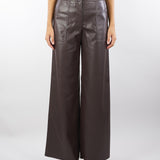 Pantalone Moka in ecopelle Eleven ELEVEN 650 NENETTE 