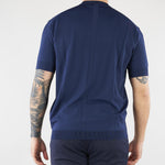 Maglia Blu in viscosa LM26001 E044 LOW BRAND 