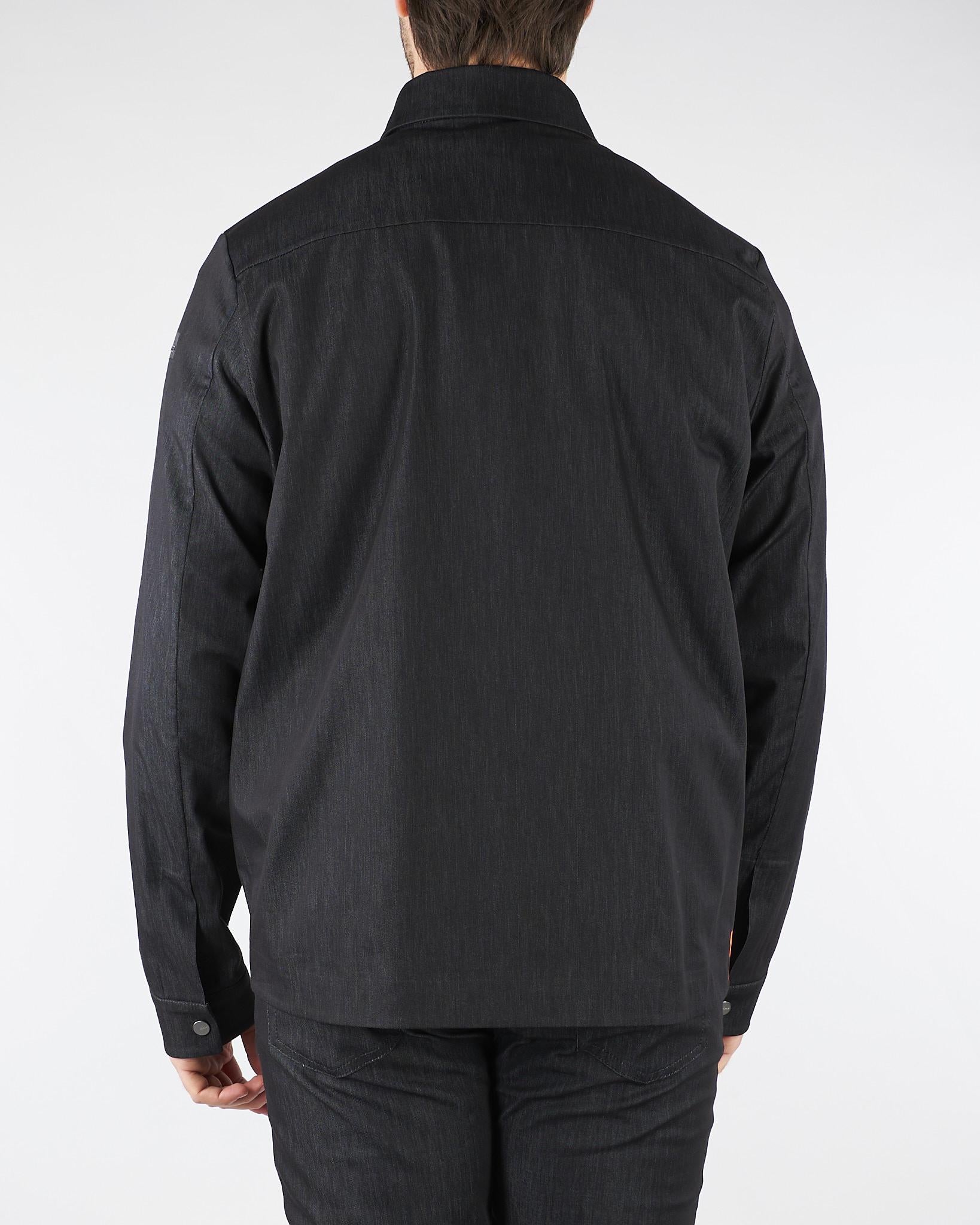 Giubbotto Nero Marina Overshirt Jkt 26017 10 RRD 