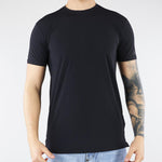 T-shirt Nero Rib Shirty 26220 10 RRD 