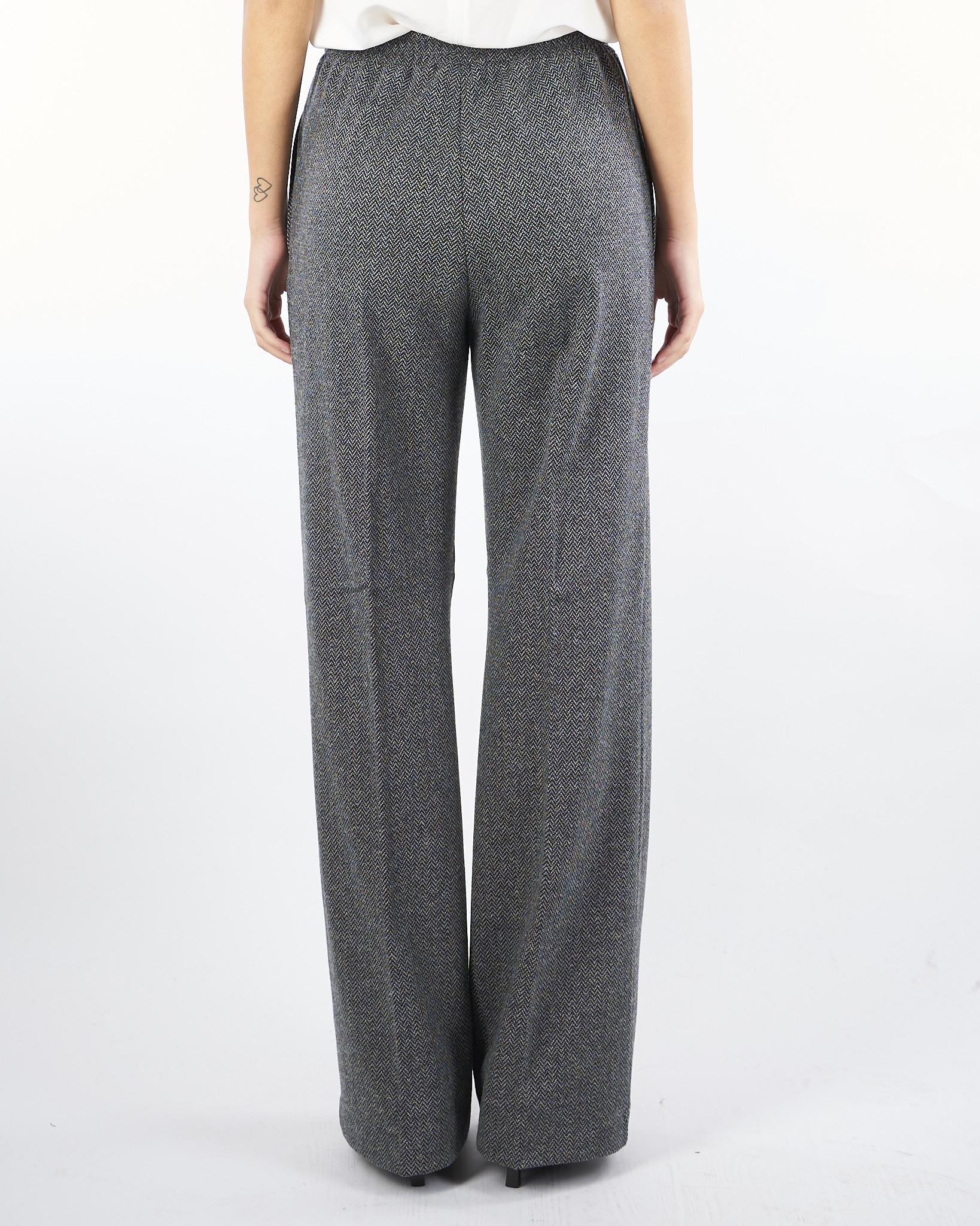 Pantalone Grigio  in jersey jacquard ZELMA 1 MAX MARA WEEKEND 