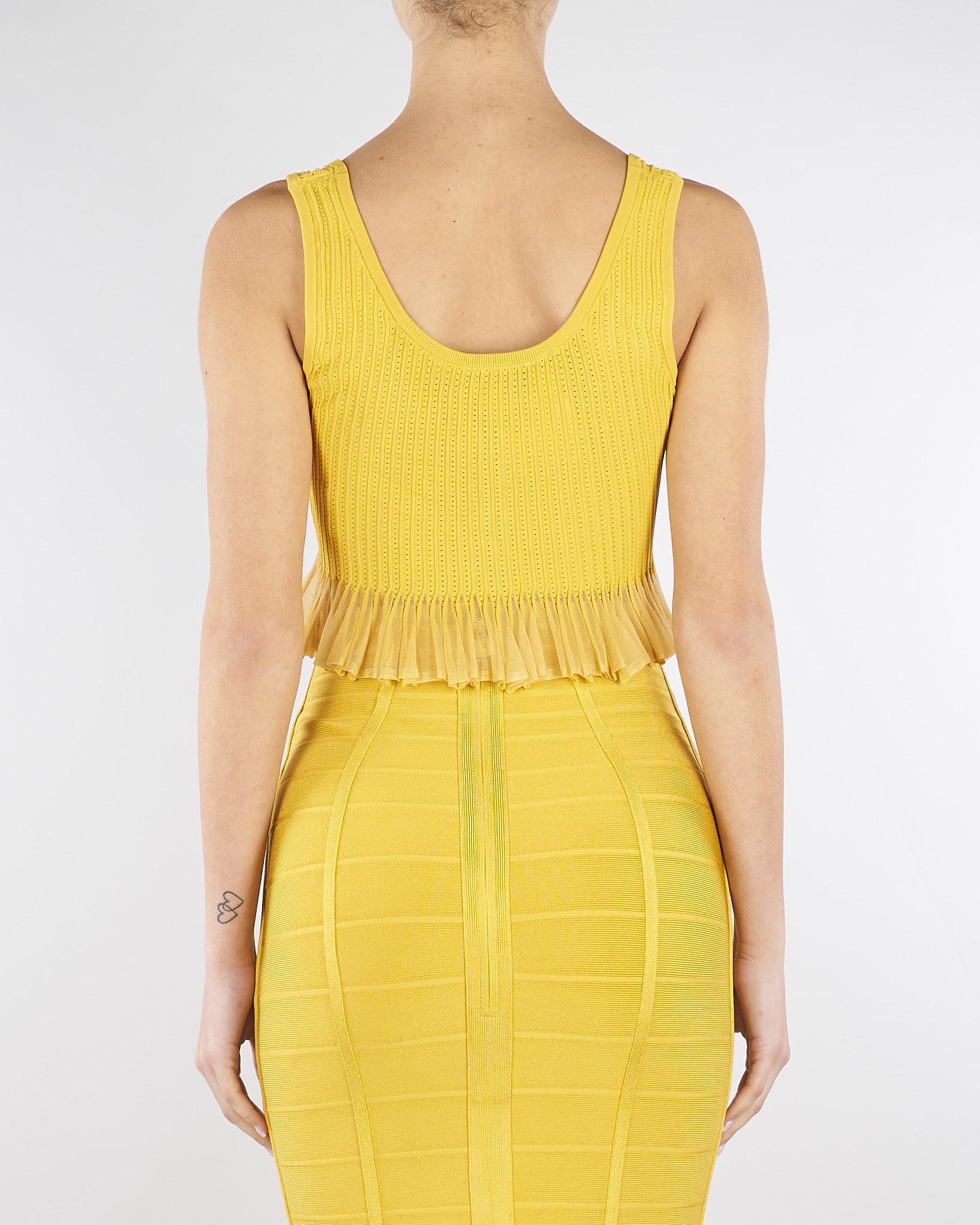 Top Sun in maglia à jour TK74B61E2 EV4 ELISABETTA FRANCHI 