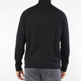 Maglia Nero Dolcevita Quarter Zip A037F001 9000 PAOLO PECORA 