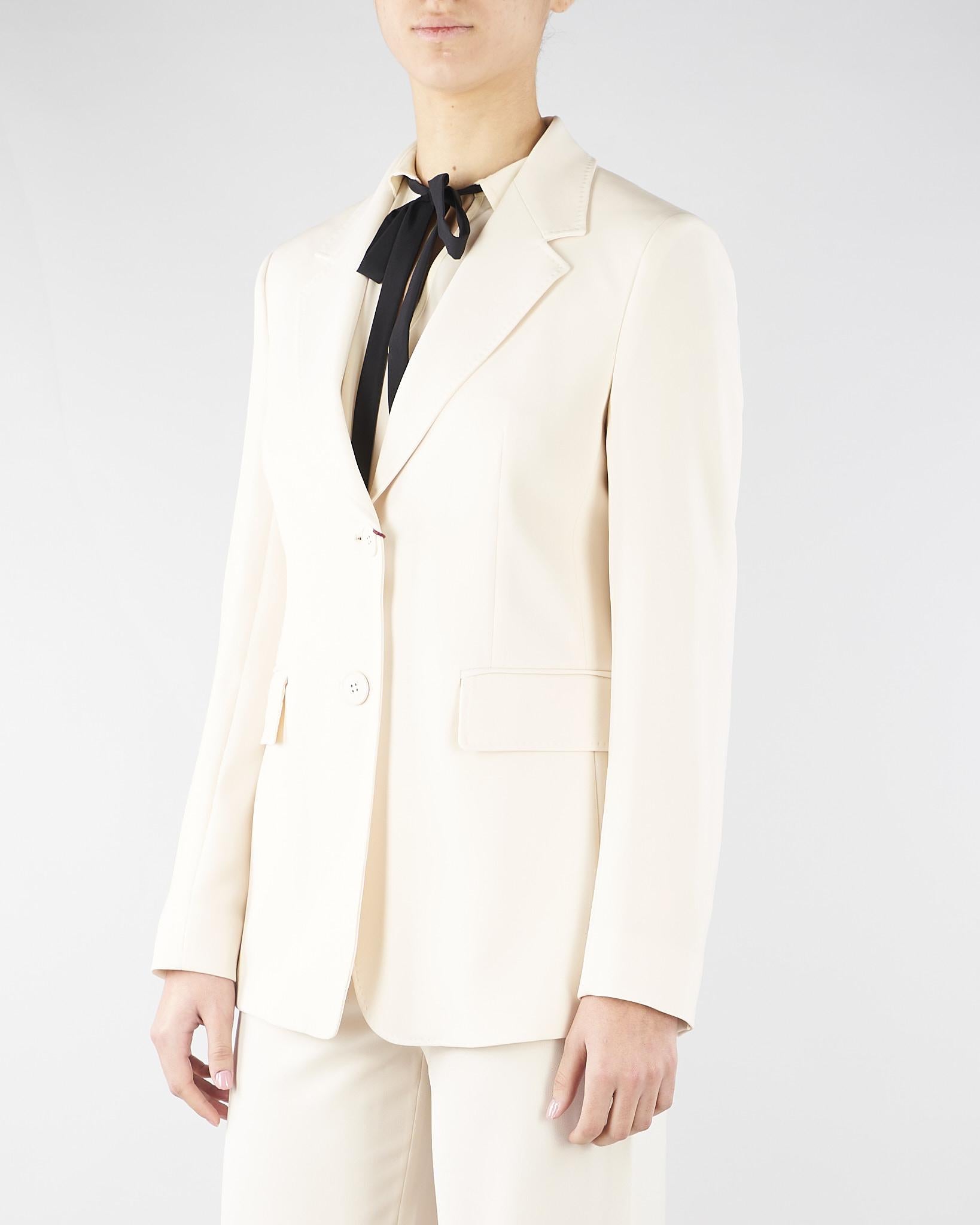Blazer Burro in cady MSTLINZ 60 MAX MARA STUDIO 