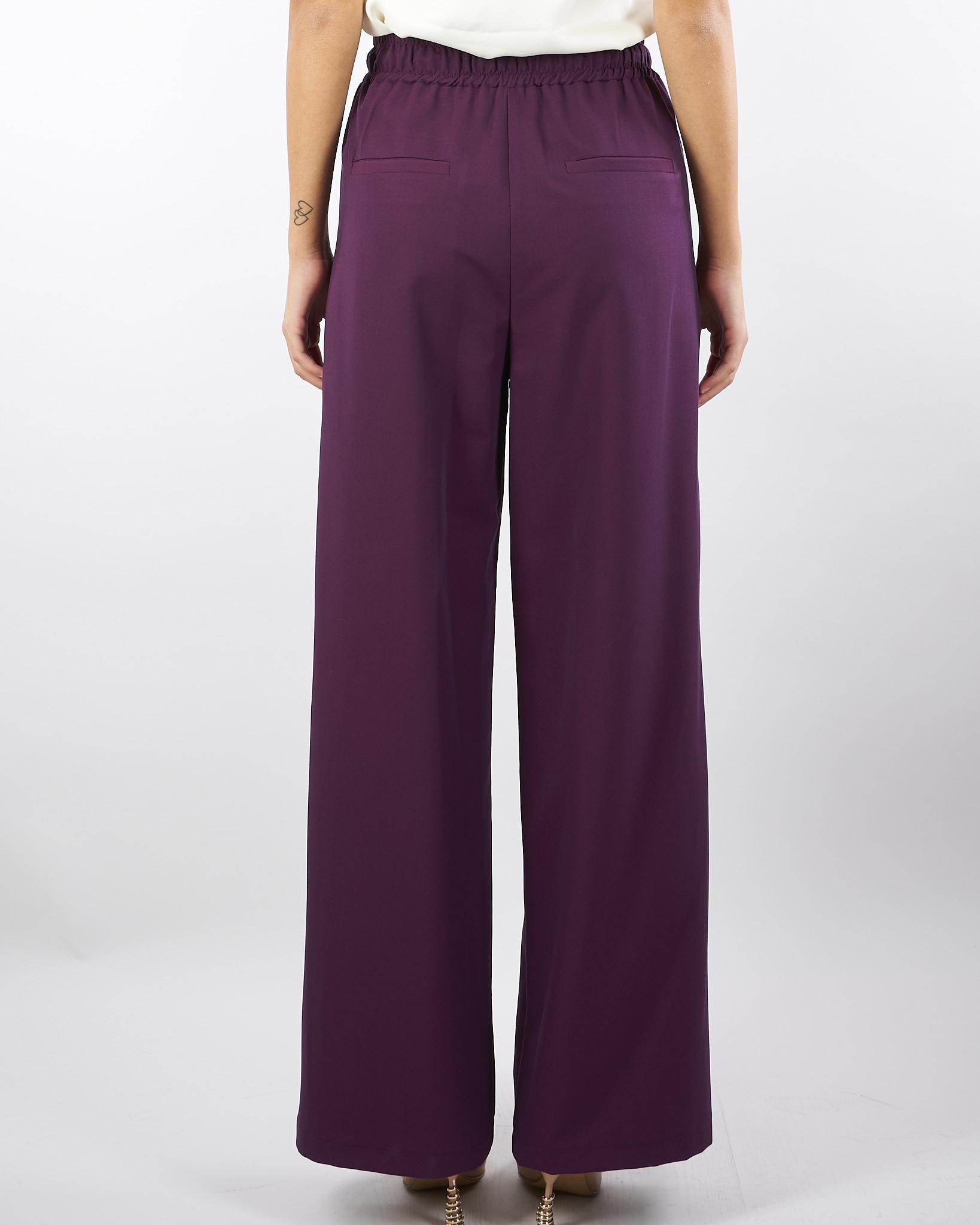 Pantalone Bordeaux con Coulisse e Laccio TF0374 193 VICOLO 