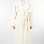 Cappotto Milk in panno di lana double CP68D56E2 DZ9 ELISABETTA FRANCHI 