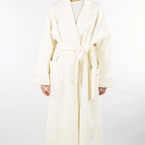 Cappotto Milk in panno di lana double CP68D56E2 DZ9 ELISABETTA FRANCHI 