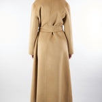 Cappotto Cammello in pura lana e cashmere con inserti in vera pelliccia AL409 47 ATELIER LEGORA 