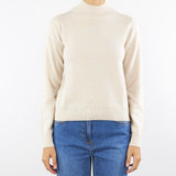 Lupetto Vaniglia in puro cashmere BACHECA 1 PENNY BLACK 