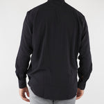 Camicia Nero in viscosa fluida CA3624 9 I'M BRIAN 