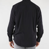 Camicia Nero in viscosa fluida CA3624 9 I'M BRIAN 