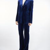 Blazer Blu in velluto ACTGC025GI1050 89 ACTUALEE 