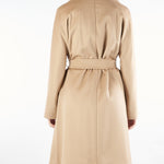 Cappotto Beige a vestaglia in lana DRAVENNA 6 MAX MARA STUDIO 