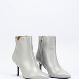 Stivaletto in pelle con dettagli gold Wo Milano