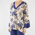 Blusa Crema-Blu a fantasia D3284268 41 CLIPS 