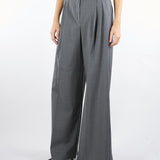 Pantalone Grigio in lana stretch ADELFI 3 MAX MARA WEEKEND 