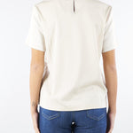 T-shirt Champagne in raso e jersey GILBERT 1 MAX MARA WEEKEND 