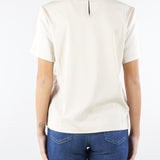 T-shirt Champagne in raso e jersey GILBERT 1 MAX MARA WEEKEND 