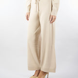 Pantalone Beige in filato di lana e cachemire JOSEF 1 MAX MARA WEEKEND 