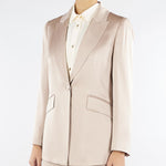 Giacca Champagne in satin COGNAC 2 MARELLA 