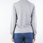 Maglia Grigio collo alto in lana e cachemire EDUCATA 7 MAX MARA STUDIO 
