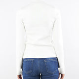 Maglia Bianco Fitted con strass RF5114MS99E 10602 BLUGIRL 