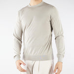 Maglia Grigio in puro cotone Ultrafine DK17035 98 DIKTAT 