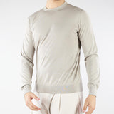 Maglia Grigio in puro cotone Ultrafine DK17035 98 DIKTAT 