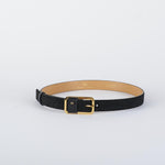 Cintura Nero in pelle con logo a rilievo<BR/> CT42S56E2 110 ELISABETTA FRANCHI 