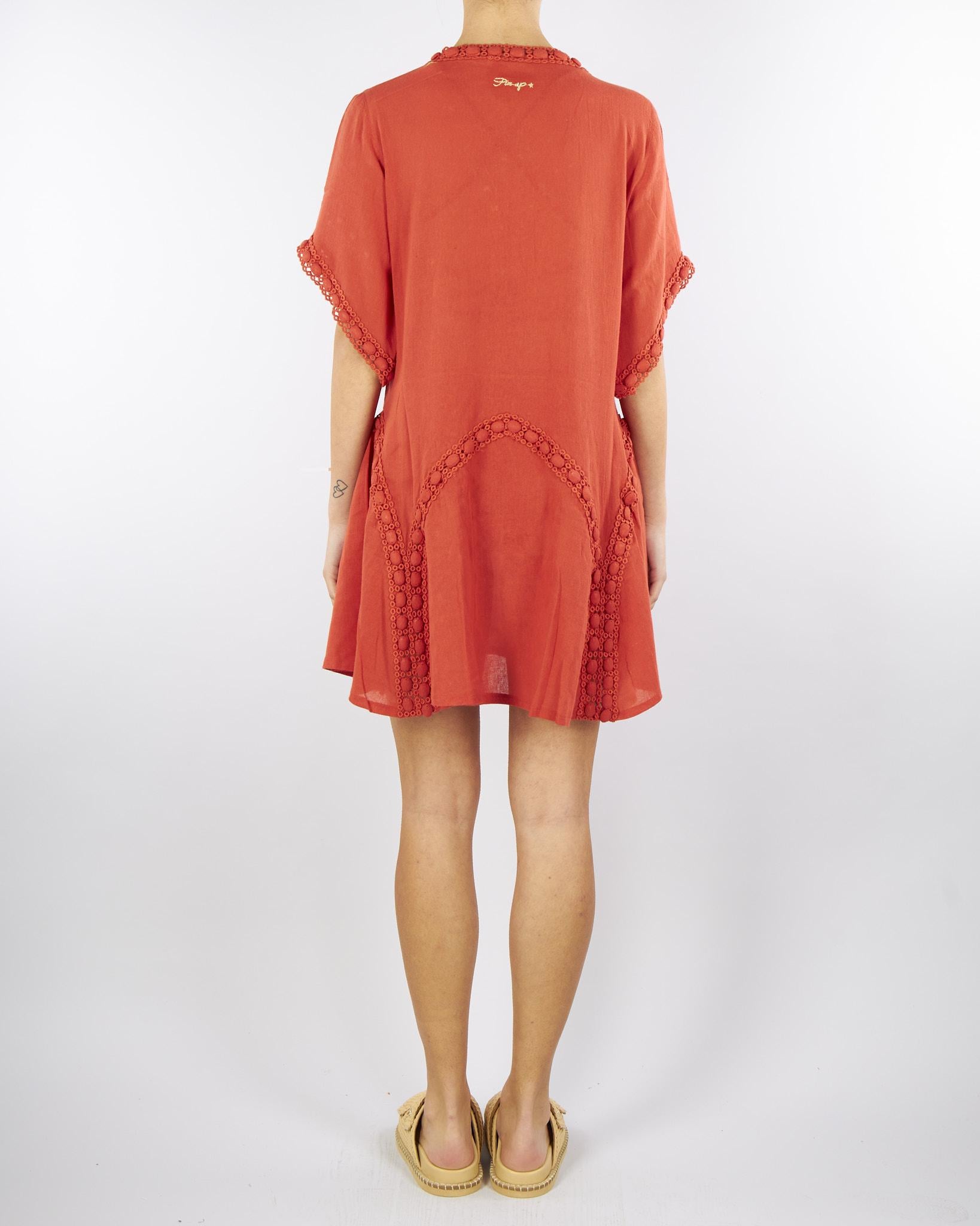 Abito corto in crochet PF143A 12 PIN UP 