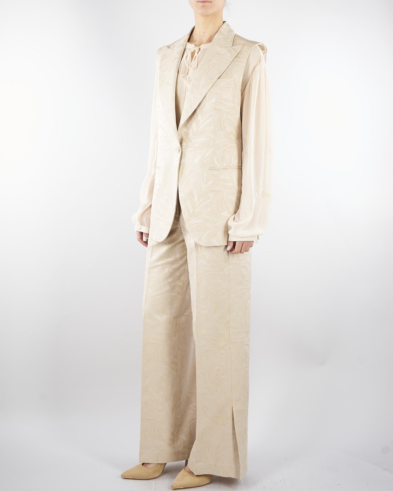 Gilet jacquard Beige GT0143220710 014 SEVENTY 