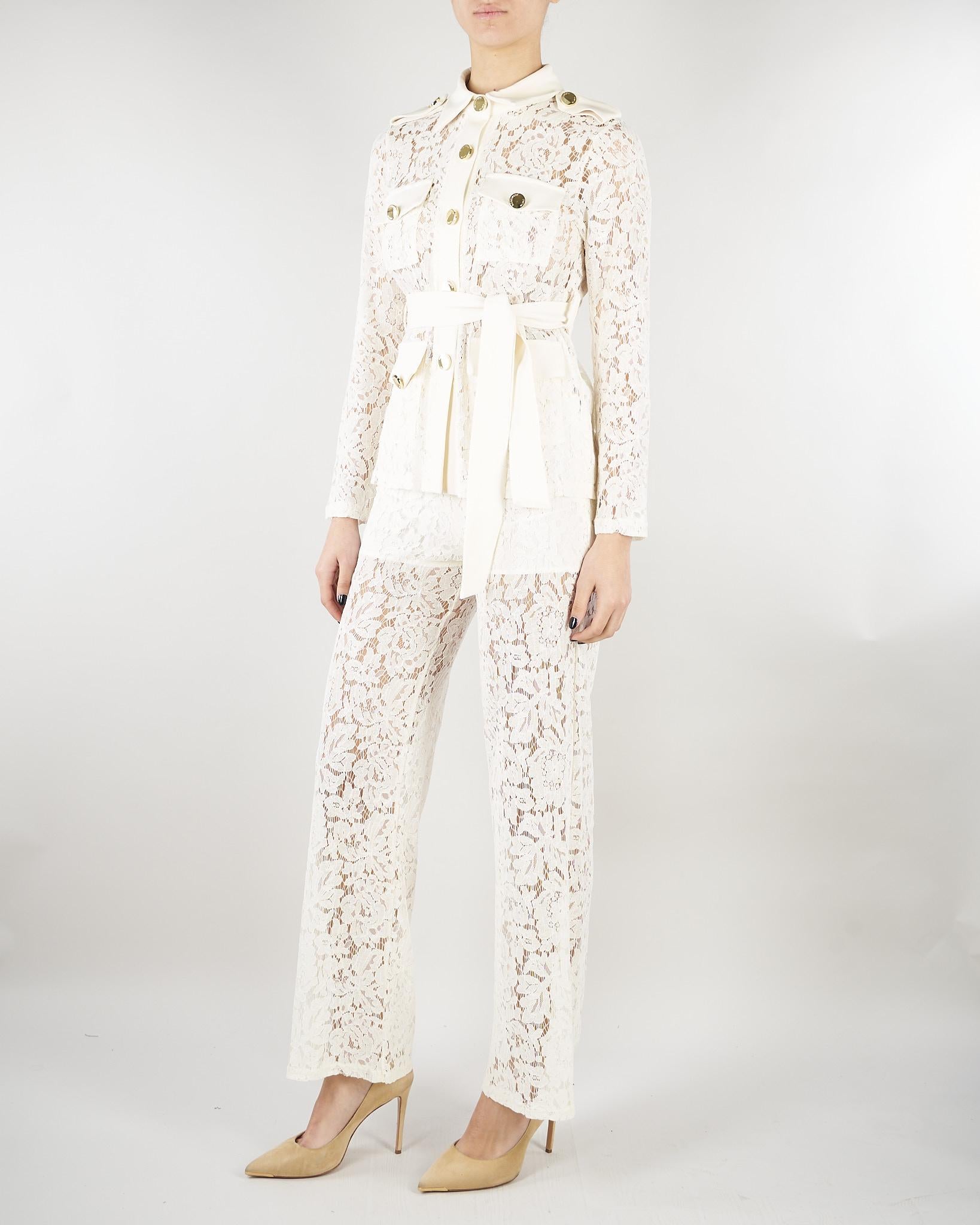 Camicia Panna in pizzo NS209 02 NO SECRETS 