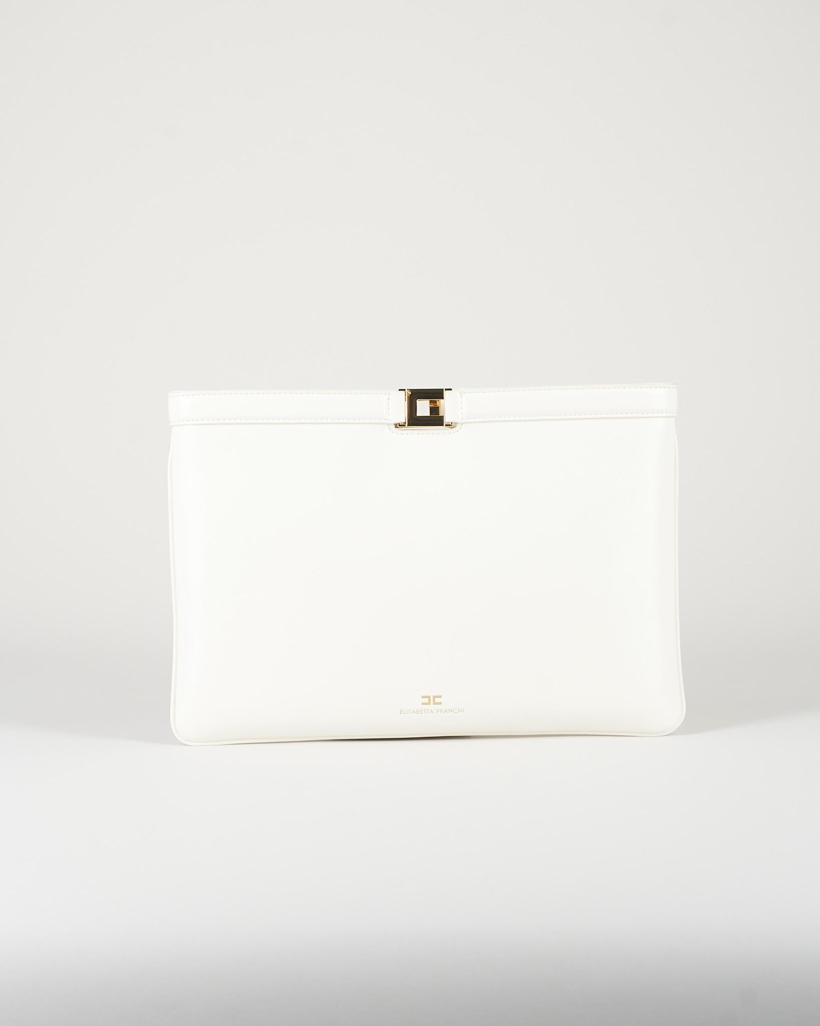 Borsa Burro a busta effetto naplak BS18A61E2 193 ELISABETTA FRANCHI 