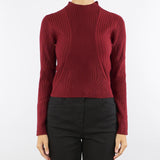 Maglia Rubino a costine MONDO 503 NENETTE 