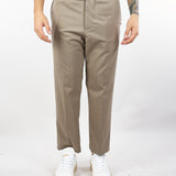 Pantalone Fango in fresco lana con elastico in vita XP3344 30 YES LONDON 