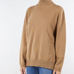 Maglia Beige dolcevita in cashmere TT3533 12926 TWIN SET 