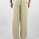 Pantalone Sabbia wide leg con fondo ampio PA3709 55 I'M BRIAN 
